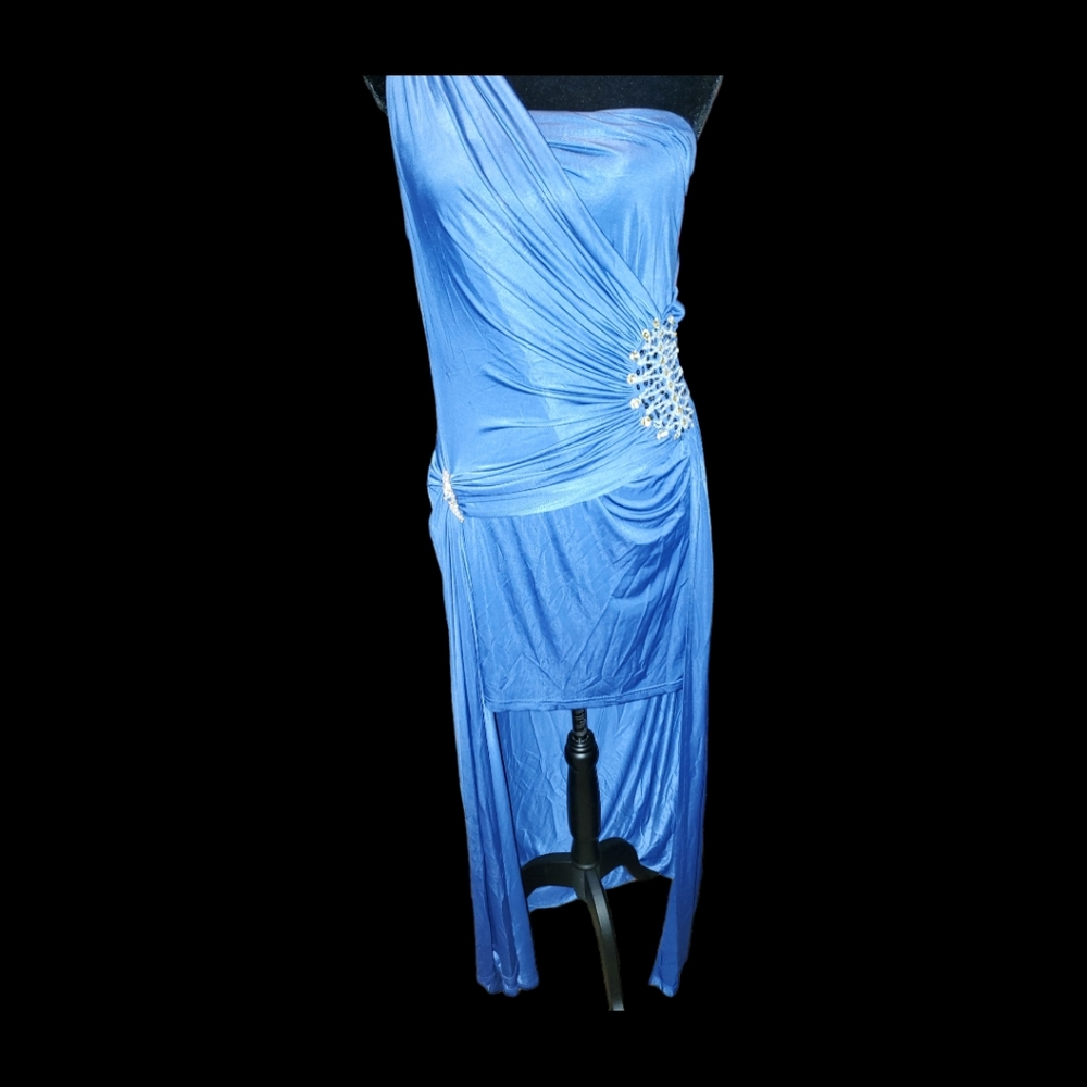 Ever Pretty High Low One Shoulder Dress - XL 14 - Picture 5 of 6